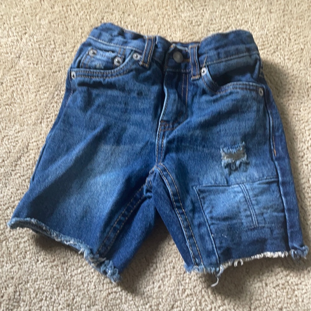 Levi’s Toddler Denim Cut Off Shorts